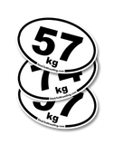 Men's Freestlye Wrestling Weight Class Sticker